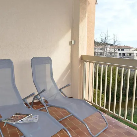 A Sainte-maxime: 3 Pieces, Terrasse, Piscine, Clim, Proche - Fr-1-226-340 Apartamento